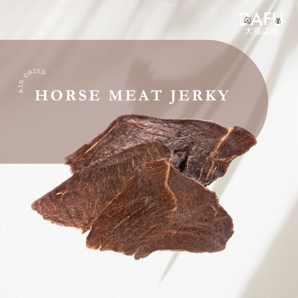 Air Dried Horse Meat Jerky Slices (Pre-Order)