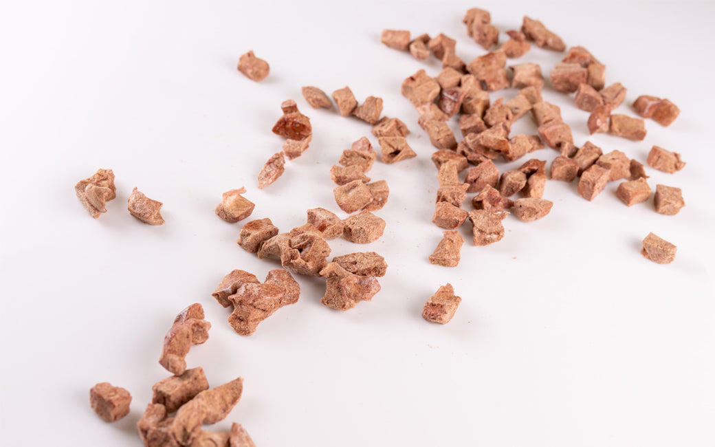 Freeze Dried Iwami Pork Liver (Small Cubes)