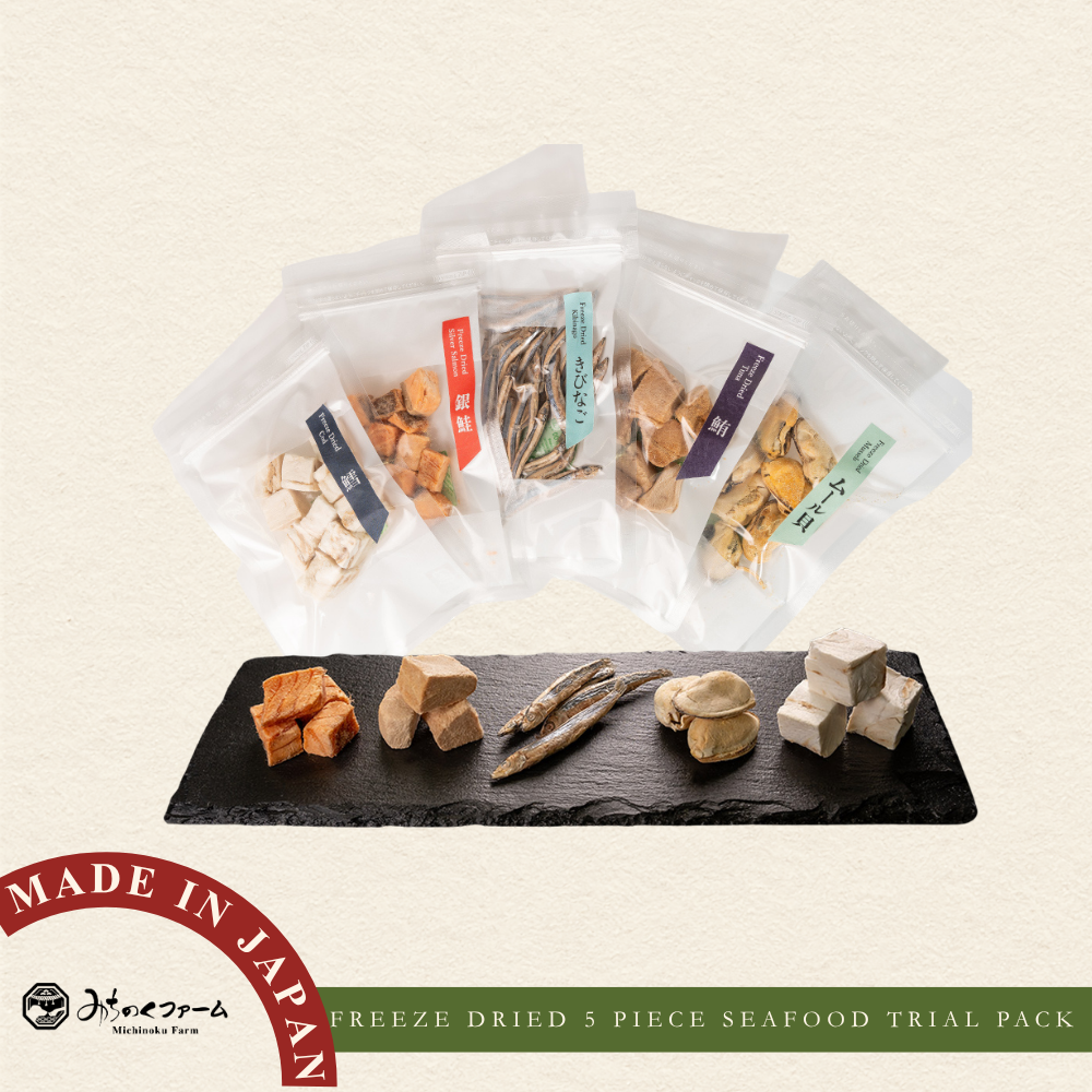 Freeze Dried Seafood 5 Flavour Trial Set