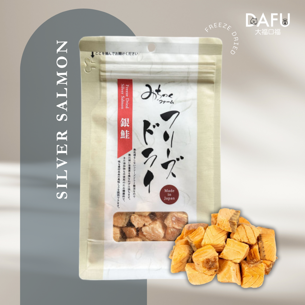 Freeze Dried Silver Salmon
